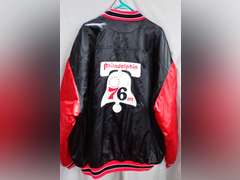 Philadelphia 76ers Hardwood Classics NBA Jacket - G-III Carl Banks - XXL