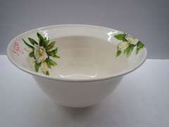 Ceramic Bowl with Markings - See all photos.