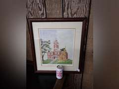 Monroe County Courthouse Framed Print, Numbered, Signed