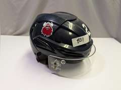 PLAYER AUTOGRAPHED MACON HOCKEY HELMET