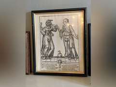 8 VINTAGE DENTIST FRAMED PRINTS (VARIOUS SIZES) - DINING ROOM