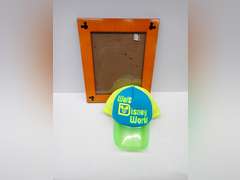 Walt Disney World Hat with Visor & Mickey Mouse Wooden Picture Frame