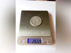 1921 MORGAN SILVER DOLLAR COIN