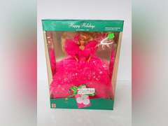 1990 Happy Holidays Barbie Special Edition