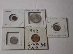 VARIOUS VINTAGE FOREIGN COINS
