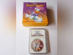 2014 NIUE $2 DAISY DUCK COLORIZED COIN NGC PF70 ULTRA CAMEO