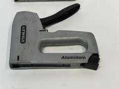 Arrow and Stanley staplers, two pieces, see pictures for details.