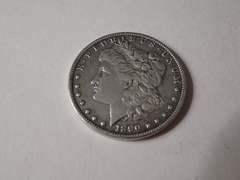 1890-S MORGAN SILVER DOLLAR COIN