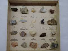 Display of Rocks & Minerals