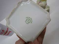 Hand Painted Nippon Trinket Box and Decanter