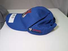 TEAM AUTOGRAPHED MACON MAYHEM CAP AND UNSIGNED MACON MAYHEM CAP