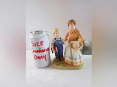 Set of Four "Denim Days" Figurines by HOMCO, 1985