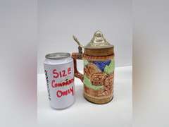 Assorted Decorative Ceramic Stein Collection