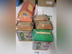 Assorted Storage Containers, Stationery, and Vehicle Charger