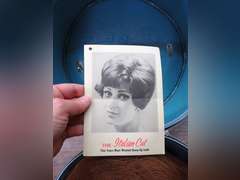 Vintage Hat Box with Wig and Mannequin Head