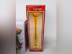 Group of Assorted Vases: Stoneware, Brass, and Hummingbird Bud Vases