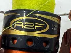 R2F open face reel, see pictures for details.