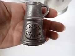 Vintage Metal Vase, Mug, Trinket Dish & More