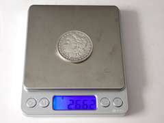 1890-S MORGAN SILVER DOLLAR COIN