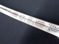 Vintage Sword with Scabbard Made in Spain - Blade Length in photos.