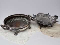 Quadruple Plate Silver Plated Bowls