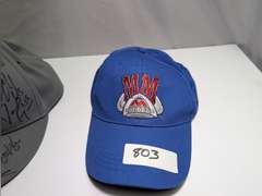 TEAM AUTOGRAPHED MACON MAYHEM CAP AND UNSIGNED MACON MAYHEM CAP