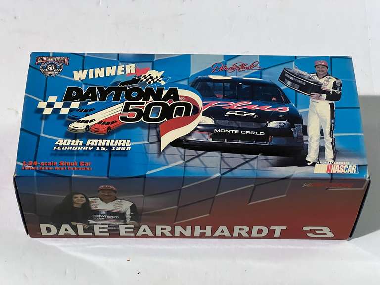 Dale Earnhardt, limited edition Daytona 500 stock car replica, see pictures for details. image