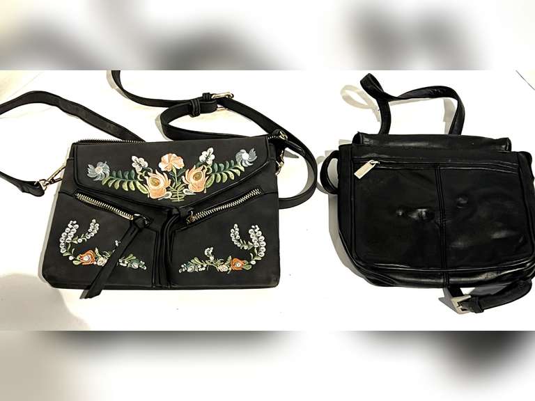 Ladies handbags, two pieces, see pictures for details. image