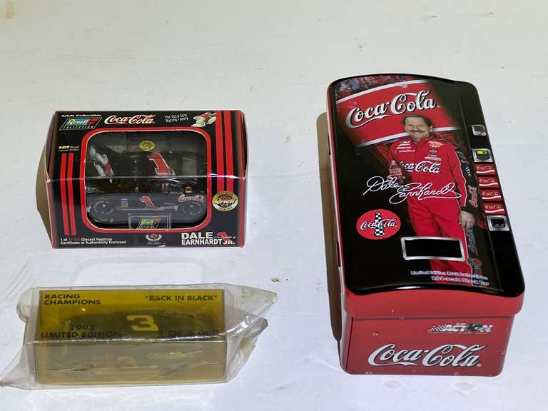 Dale Earnhardt, Dale Earnhardt Jr. miniature diecast stock car replicas, see pictures for  details. image