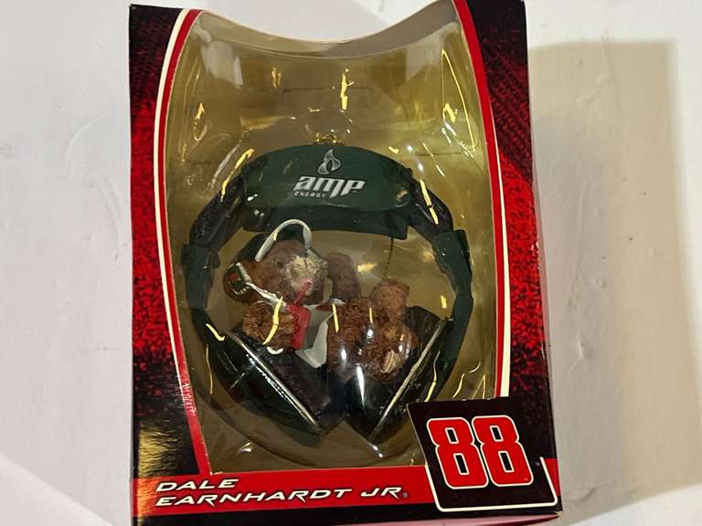 Dale Earnhardt Jr. collectible ornament, this piece is still in original packaging, see pictures for details. image