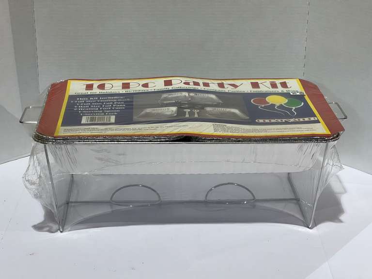 Portable/disposable chafing unit, see pictures for details. image