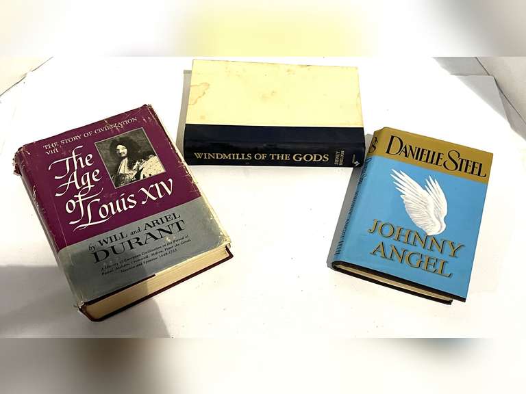 Assorted books to include The Age of Louis the XIV, and more. Three pieces, see pictures for details. image