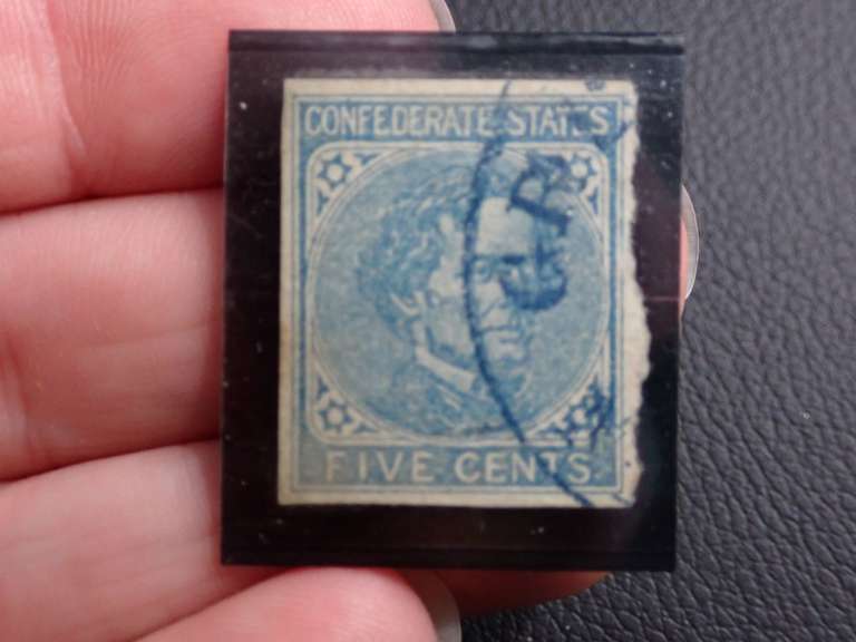 (3) CONFEDERATE STATES POSTAGE STAMPS