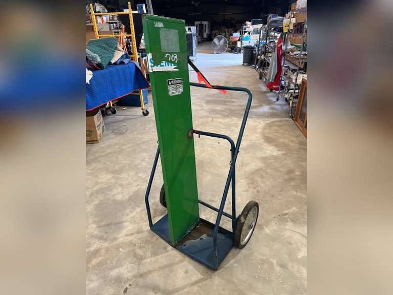 ROLLING WELDING /TORCH TANK CART image