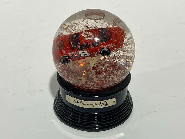 Dale Earnhardt Jr. battery operated snow globe, see pictures for details. image
