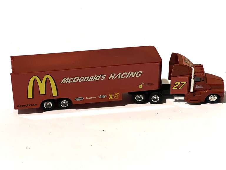 McDonald’s racing car transport replica, see pictures for details. image
