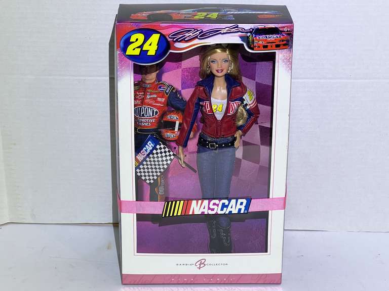 #24 Jeff Gordon, NASCAR Barbie collection doll, comes in original box, see pictures for details. image