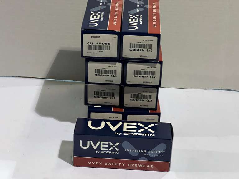 Safety glasses, 11 pair, see pictures for details. image