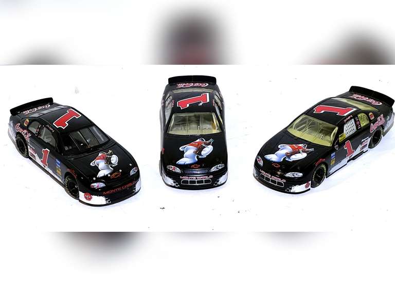 Dale Earnhardt Jr, #1 diecast stock car replicas, set of three, see pictures for details. image