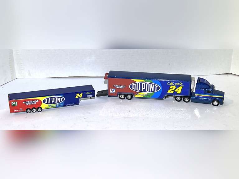 Jeff Gordon, #24 diecast car transport replicas, see pictures for details. image