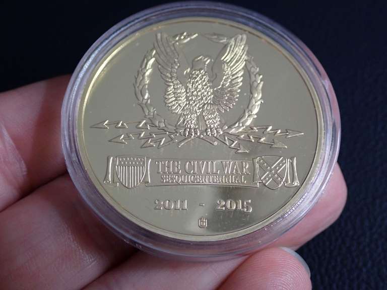 (4) CIVIL WAR SEQUICENTENNIAL COMMEMORATIVE COINS