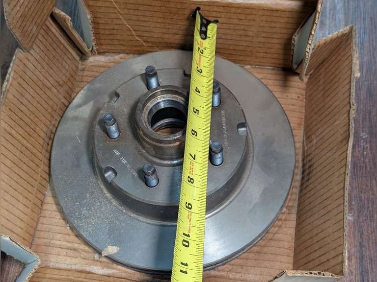 BENDIX 141264 BRAKE ROTOR AND HUB IN ORIGINAL BOX, SHOULD FIT MAZDA B2000, B3000, FORD RANGER, AND AEROSTAR VAN