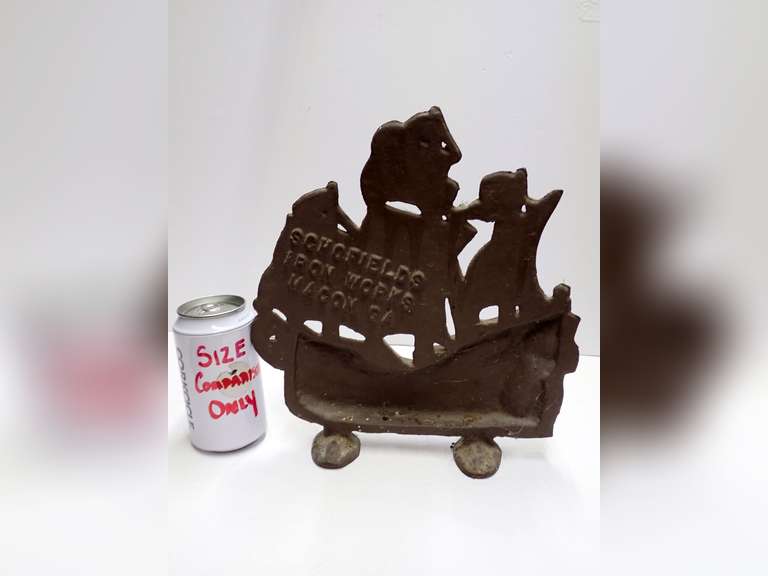 Schofields Iron Works Ship Doorstop