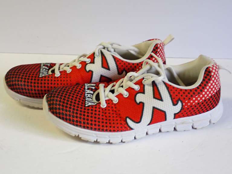Alabama Crimson Tide Athletic Shoes, Size 10.5