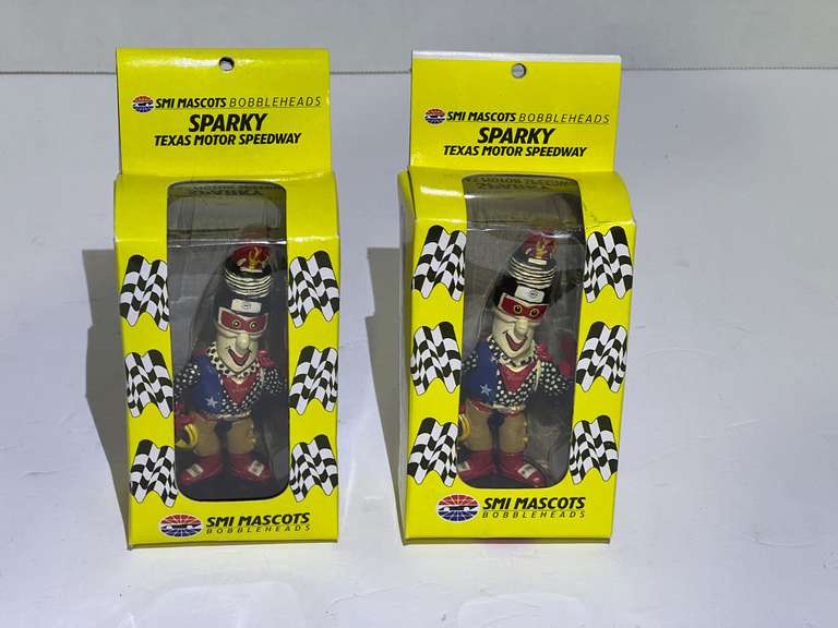 SMI mascots, Sparky, set of two, see pictures for details. image