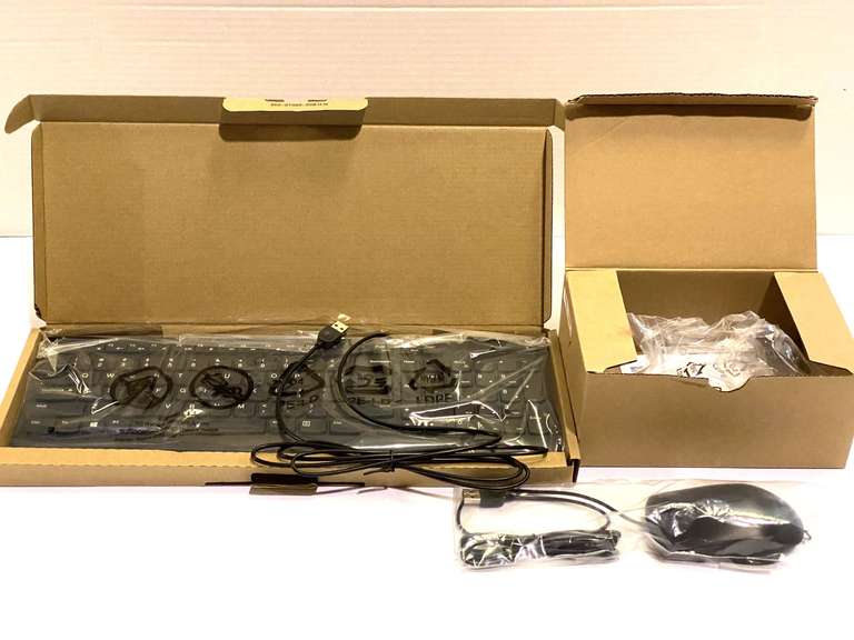 Lenovo keyboard and mouse, still new in the box, see pictures for details. image