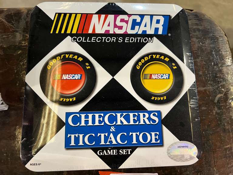NASCAR collectors edition game set, this piece is still new in the box and sealed, see pictures for details. image
