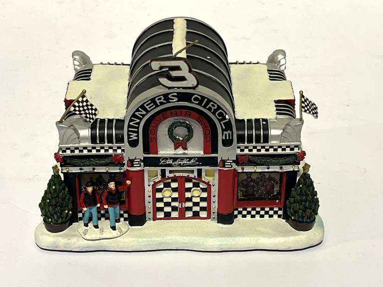Dale Earnhardt Christmas village, “Winner’s Circle Souvenir Shop”, see pictures for details. image