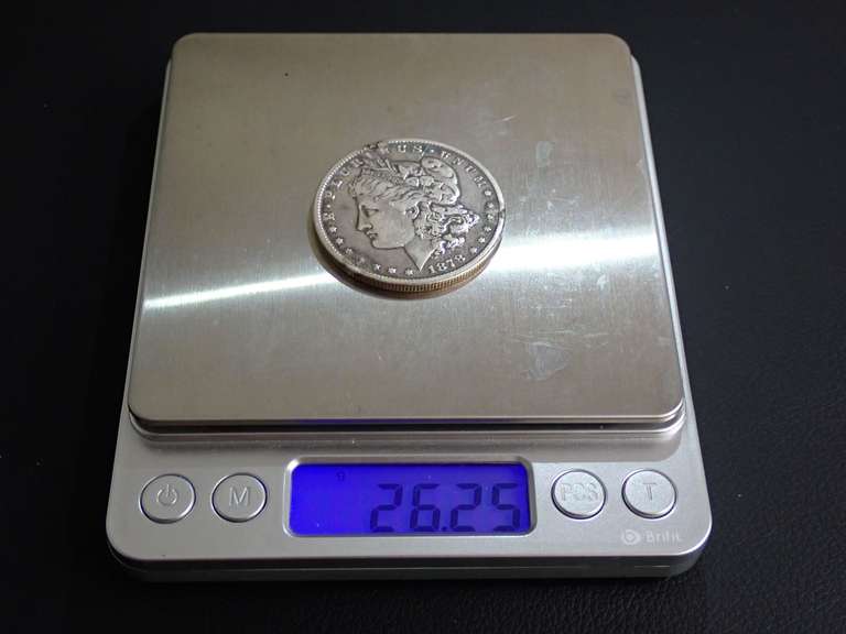 1878-CC MORGAN SILVER DOLLAR COIN