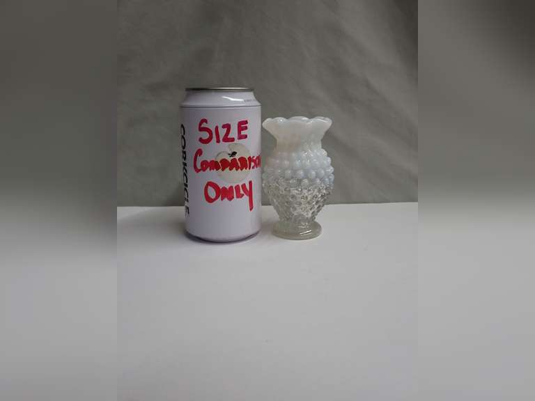 Hobnail Glass Vase - Possibly Fenton